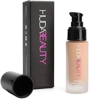 Nantra Hudaa Professional Waterproof Oil-Free Long Lasting Liquid Foundation, 24-Hour Colour-True Full Coverage, Matte Fin...