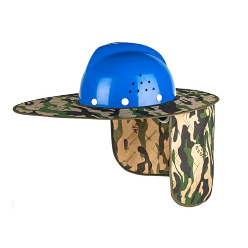 ヘルメット 日除け サンシェード 折り畳み 安全ヘルメット用 汗止め 高視認性 UVカット 通気性 軽量 メッシュバイザー 取り付け用 反射ストリップ ハードハット用屋外 日焼け止め 熱中症対策 フルブリムメッシュサンシェード 工事 屋外作業 建設現場用