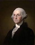 Official United States Presidential Portrait Series: GEORGE WASHINGTON (8'×10' Premium Canvas)