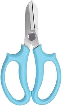 SAEYZ Color Pruning Shears, Gardening Scissors, Branch Cutting Scissors, Bonsai, Garden Work, Useful Gardening Goods Blue