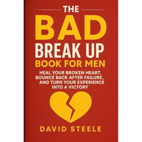 THE BAD BREAK UP BOOK FOR MEN Audiolibro Por David Steele arte de portada