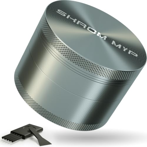Spice Grinder, Aluminum Large 3' (Grey)
