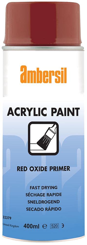 AMBERSIL RED OXIDE PRIMER, 400ML | COATINGS CHEMICALS, 1 X QTY - RED OXIDE PRIMER