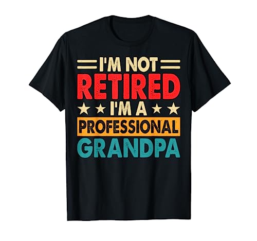 Funny retirement retro vintage sunset gifts for retired Maglietta