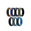 Pack V: Charcoal Black / Dark Grey, Charcoal Black / Azure Blue, Graphite Grey / Azure Blue, Charcoal Black / Papaya Orange, Olive Green / Charcoal Black, Charcoal Black / Atlantic Blue, Atlantic Blue / Charcoal Black
