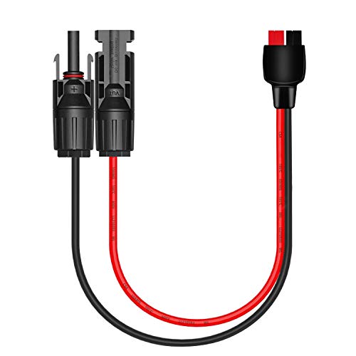 Panneau solaire autonome : câble adaptateur 10 AWG pour road-trip en van