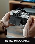 Nifeliz Cameras Building Set for Adults, 2 Collectible Camera Models to Build and Display, Creative Gift for Photographers (816PCS, NF10277A)
