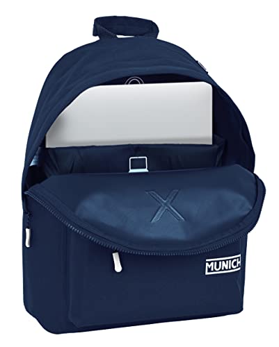 Sac à dos Munich pour ordinateur 14,1 pouces Safta M819 vert de 41 cm