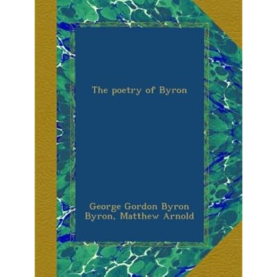 The poetry of Byron