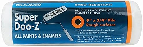 12 Pack of 9″ x 3/4″ Nap Wooster Brush Company R203 Super Doo-Z Shed-Resistant Roller Cover