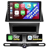 SizxNanv for Accord 8th 2008-2011 Radio Compatible with Wireless Carplay Android Auto,8Core 4+64GB Head Unit Car Stereo Bluetooth Navigation GPS WiFi FM AM Multimedia Player Backup Camera Touchscreen