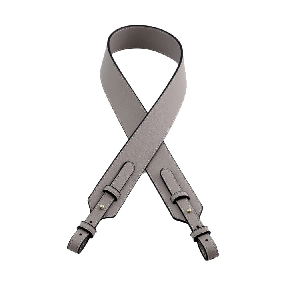 MOISTRI Grain Leather Purse Strap Adjustable Crossbody Replacement Straps for Handbags Monk Head Screws Detachable