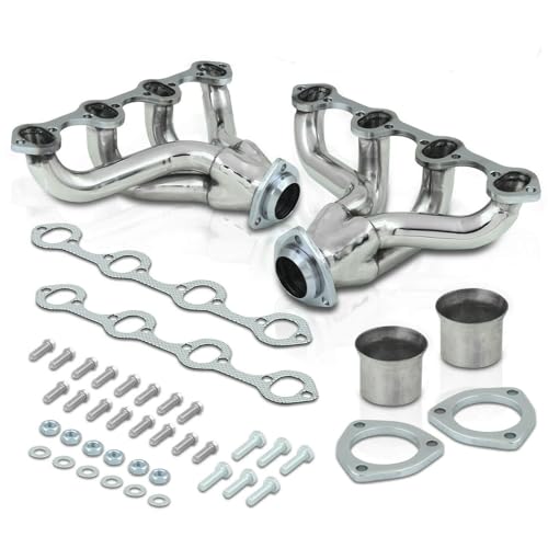 Stainless Steel Performance Exhaust Header Manifold For Ford 289 302 351 V8 1962-1978 Small Block Hugger SBF,Mustang Fairlane Falcon Maverick LTD Custom Torino,Mercury Montego Cougar Comet