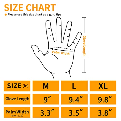 Neotril Safety Work Gloves Microfoam Nitrile Coated-3 Pairs, Seamless Knit Nylon Bulk Pack Working Gloves With Grip For Men Women Light Duty Work,Automotive,Warehouse (Gray,L) #TOP5