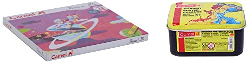 Image of Camel Camlin Kokuyo Oil Pastel (50 Shades) 3806517 Student Poster Color - 10ml each, 6 Shades