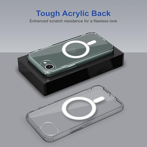 Image of Zapcase Back Case Cover for iPhone 16e | Compatible for iPhone 16e Back Cover | Scratch-Resistant Back Cover | Clear