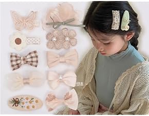 ⓝⓔⓦ【ボールモチーフ】ベビーヘアクリップ　キッズヘアクリップ　ヘアゴム ベビー女児用ヘアクリップ - Amazon.co.jp