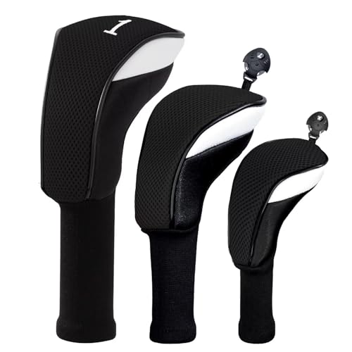 BLINTHAR 3-Piece Headcovers Black