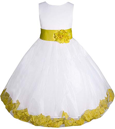 Baby-Girls' Christening Birthday Party Wedding Flower Girl Dress