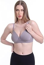 YEXY Women's Non-Wired Soft Padded Adjustable Push-Up T-Shirt Bra Everyday Cotton Rich Padded Bra
