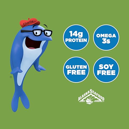 Image of StarKist E.V.O.O. Wild-Caught Pink Salmon, 2.6oz Pouch, 12-Pack | 14g of Protein Per Serving, Features Extra Virgin Olive Oil, Wild Caught Tuna, Gluten Free, Soy Free, Omega 3s