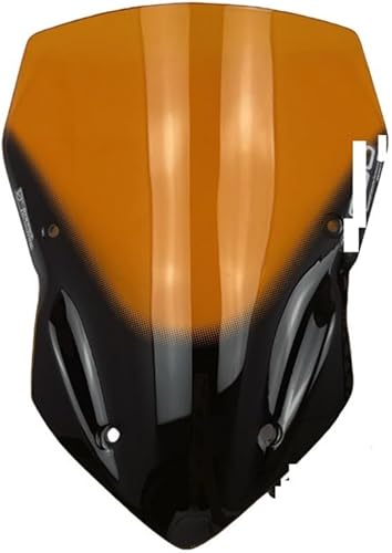 Motorcycle Windshield for K&awasaki Z900 2017 2018 2019 Motorcycle Windshield Air Wind Deflector Deflector Protector Bubble Windscreen