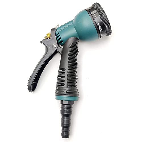 Garbnoire 10 Meter 0.5 inch PVC Heavy Duty Braided Green Garden Pipe | Lightweight, durable & flexible garden hose with garden accessories like hose connector, clamps & water gun | The best choice for outdoor-indoor use (10 M (32.8 Feet))