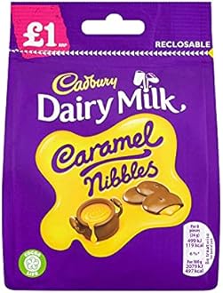 Cadbury Dairy Milk Caramel Nibbles Bag, 950 g