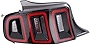 Garage-Pro Tail Light Assembly Compatible with 2013-2014 Ford Mustang, Driver Side, Clear & Red Lens