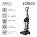 Tower T108001 TXP30 Bagless Upright Vacuum Cleaner with Cyclonic Technology, Washable Filter, 2-in-1 Crevice Tool & Floor Brush, 4L Dust Capacity, 400W, Blue