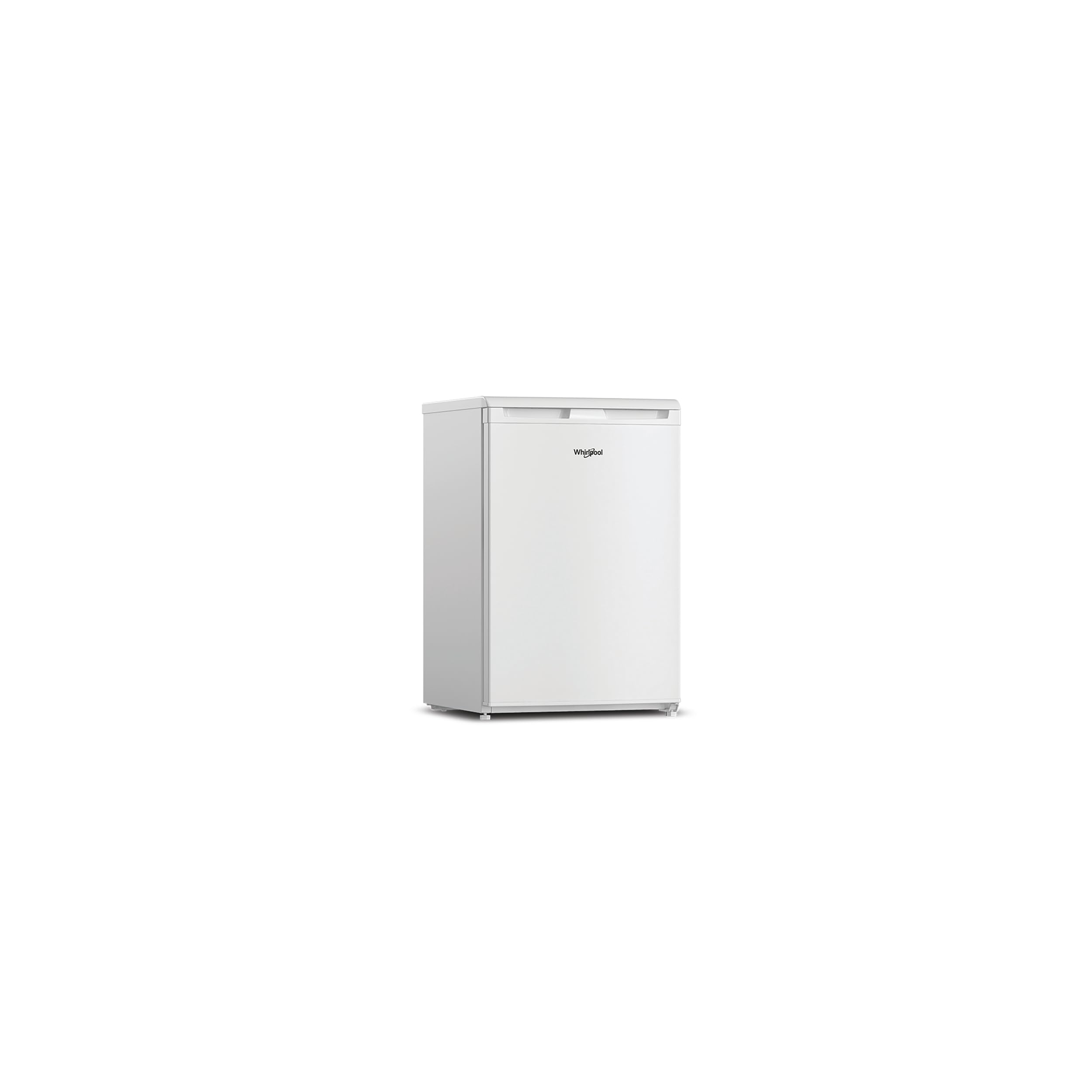 Whirlpool W55V1 112W – Frigorifero Monoporta 114 Litri, Libera Installazione, Sotto Tavolo, Statico, Classe E, Porta reversibile, Congelatore 13 L, Illuminazione LED – Bianco 84 x 54 x 59 cm (AxLxP)