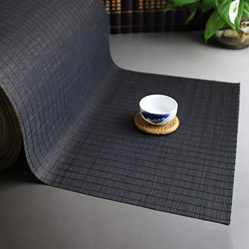 Chemin de table bambou isolant et lavable contre les taches - 8