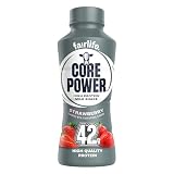 Core Power Elite High Protein Shake, Strawberry, 42g Bottle, 14oz