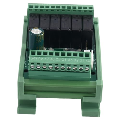 PLC FX2N-14MR carte de contrôle industriel rail DIN pour relais de commande - 6