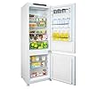 magictec Frigo encastrable 178 cm réfrigérateur encastrable congélateur 177 froid ventilé | Refrigerateur congelateur armoire no frost | 236 L (168 L/68 L),2 portes | Classe énergétique D