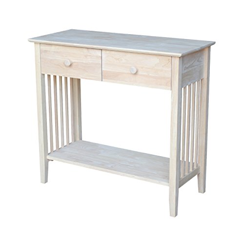 International Concepts Mission Styled Server and Console Table, Unfinished -  SV-31