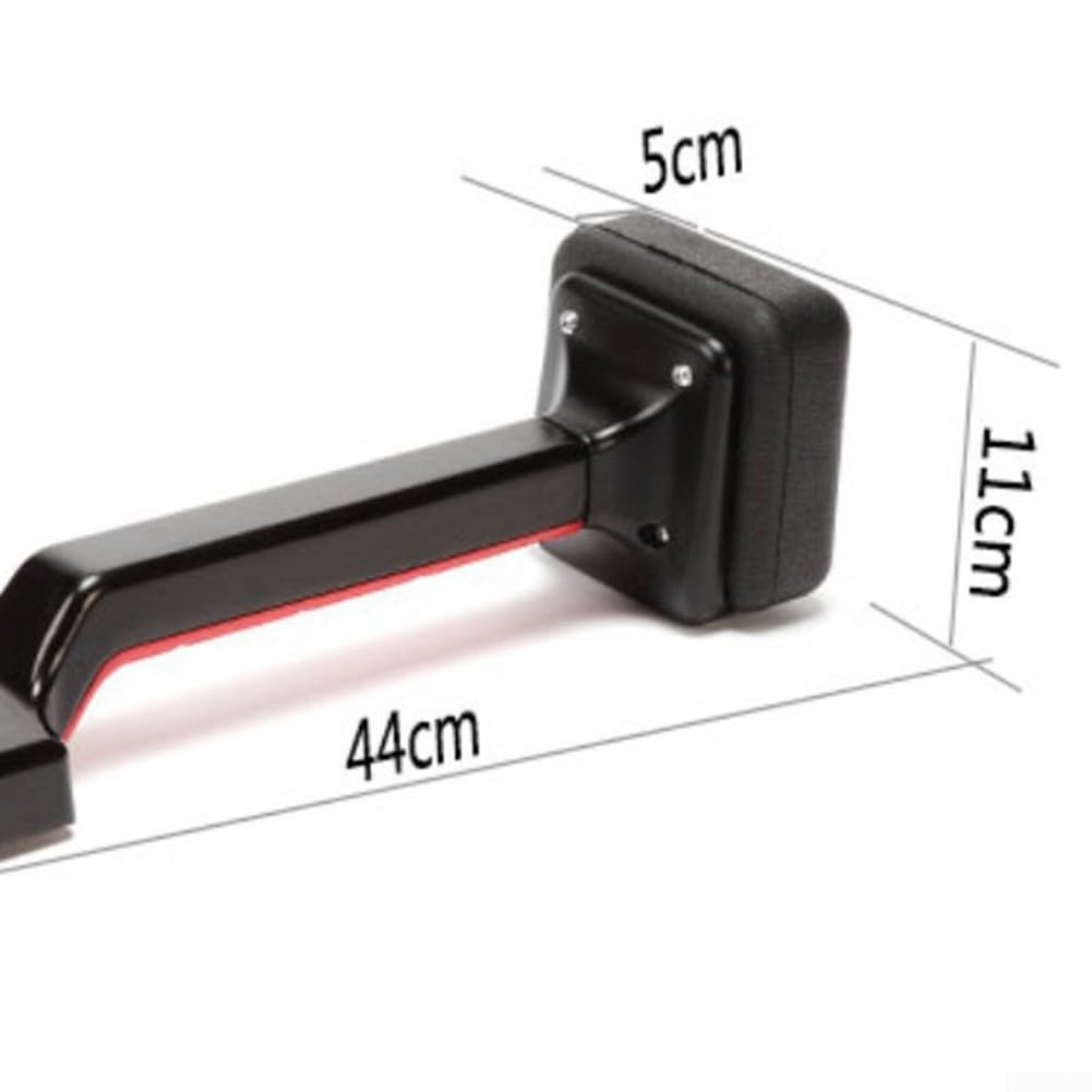 KICKER - Attrezzo resistente per moquette con manico regolabile, 48-61 cm, ginocchio in lega per installazione e riparazione di pavimenti professionali