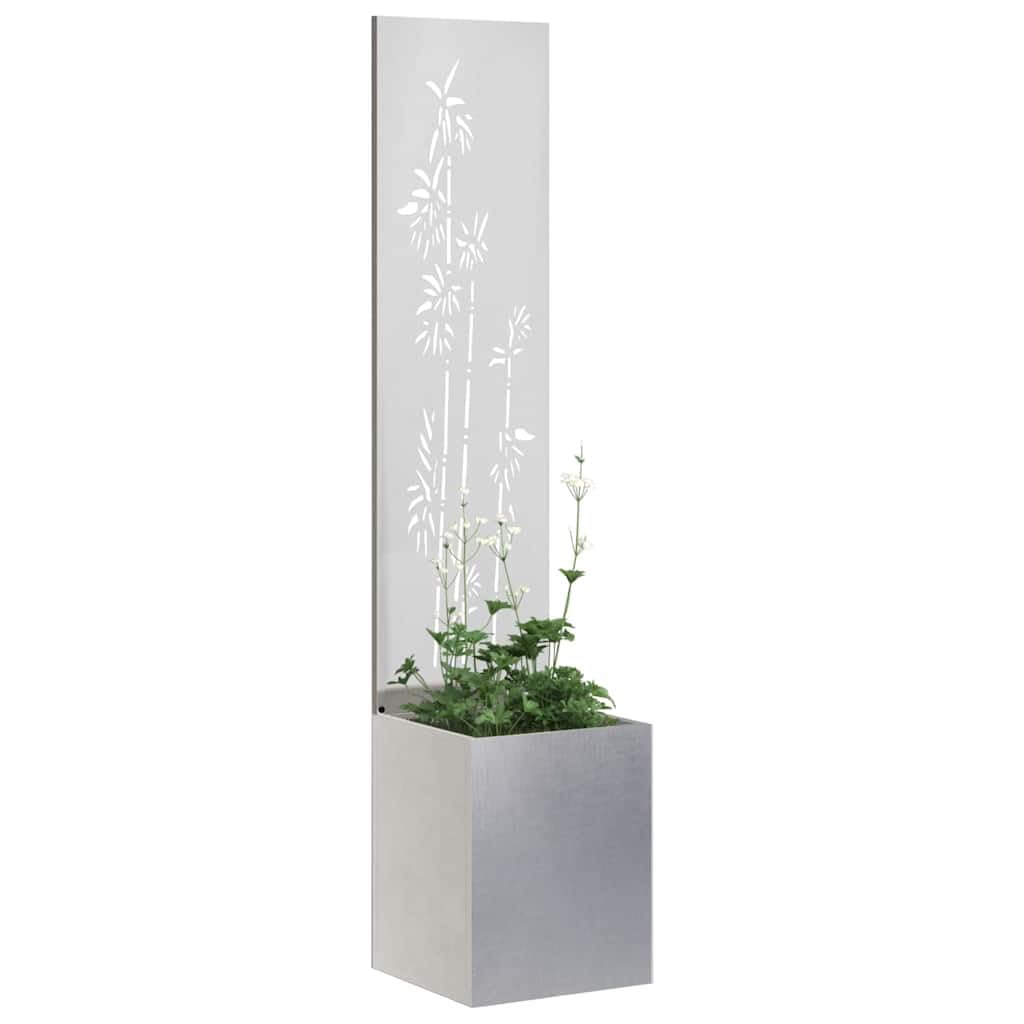 Genérico Pantalla de Privacidad para Jardín Floral Plata 32 x 140 cm,Decoración,Obras de Arte,Carteles, copias y Arte visual-876382
