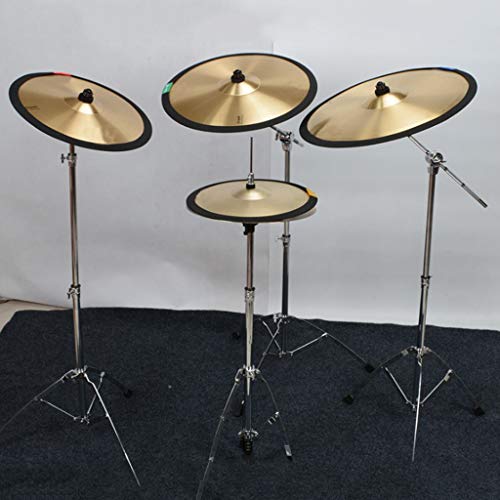 Drum Set Mute Hi-hat Cymbal Practice Dampener Pads 12 inch - Thumbnail 2