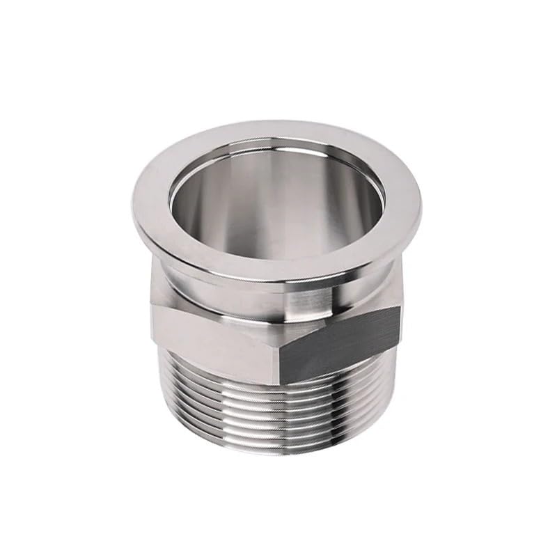 Raccord KF50 acier 304 hexagonal mâle BSPT avec finition Premium durable