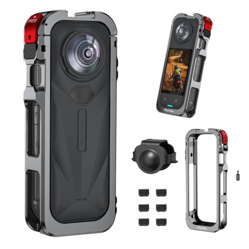 DIANX For Insta360 X5 Ή یt[ rbgP[W YJo[t for X5 A_v^[}Eg A~gP[W VRYveN^[ 1/4lW ~ JŒی hȕt