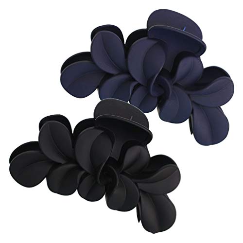 Pince à cheveux antidérapante grand format 13 cm pour femmes
