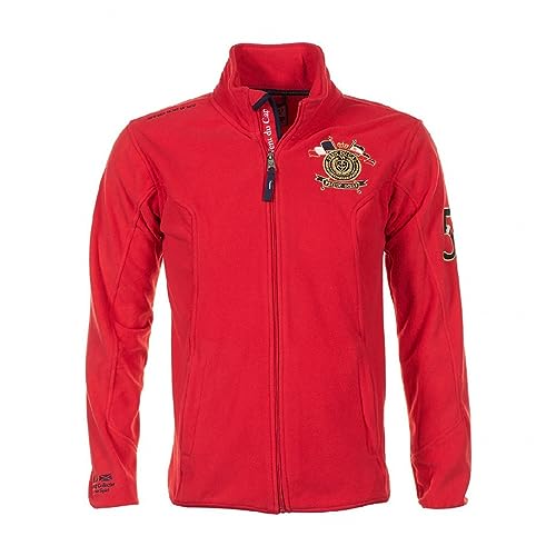 Vent du cap Fleecejacke Caubin/Af rot 2XL