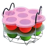 ❤ Super vielseitig und multifunktional. Nicht nur zum Kochen und Backen! Kann auch als Babynahrungsbehälter, Eiswürfelbehälter für Gefrierschrank, Brownie-Form, Muffinform, Farbpalette oder Aufbewahrung für kleinere Schmuckstücke verwendet werden. Die Schalen sind stapelbar, leicht zu reinigen und spülmaschinenfest.