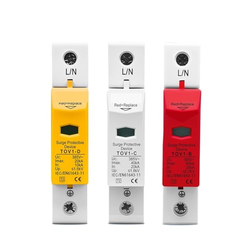 Dispositif de protection contre les surtensions AC SPD 1P 40KA à haute capacité de décharge