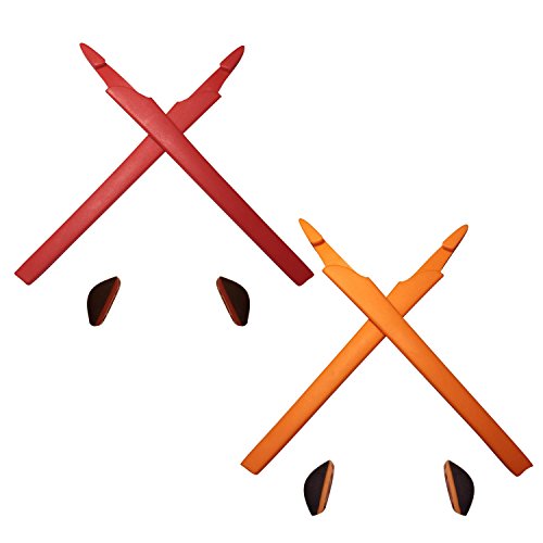 Branches silicone rouge Oakley Crosslink pour le sport