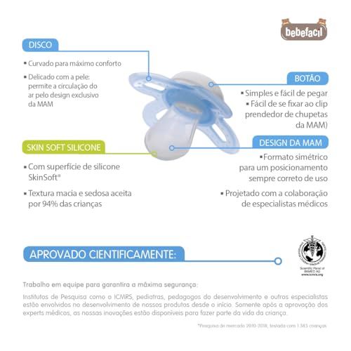 MAM Baby 1 Chupeta Original Start Com Bico... glide