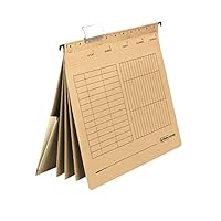 Herlitz Hängehefter, dreifach Trennung, UNIREG, kaufmännische Heftung, 5 Stück