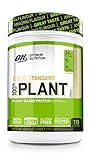 Optimum Nutrition ON 100% Plant Gold Standard, Proteína Vegana en Polvo, para Masa Muscular y Musculacion, fuente de Vitamina C y B12, Vainilla, 19 porciones, 684 g