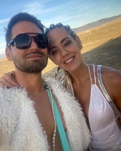 Polarized Round Steampunk Sunglasses with Leather Side Double Bridge Shield Retro Eyewear for Men Women3